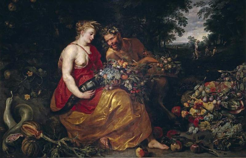 Peter Paul Rubens Ceres and Pan Spain oil painting art